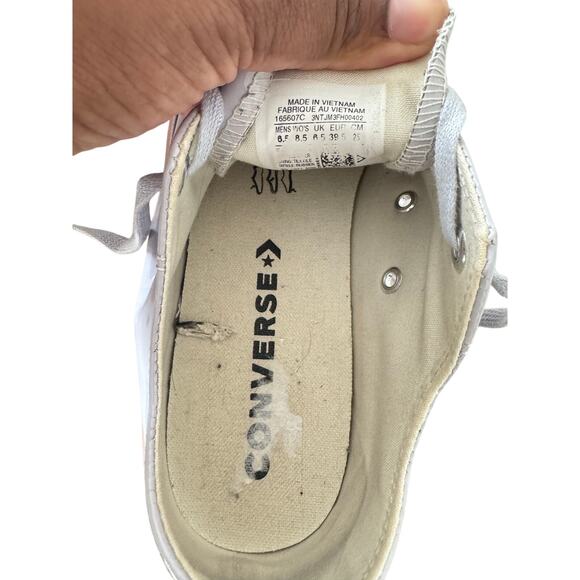 Converse Chuck Taylor Patent Leather Gum Sole Sneaker Fairy Grunge Streetwear - Picture 7 of 10